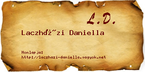 Laczházi Daniella névjegykártya